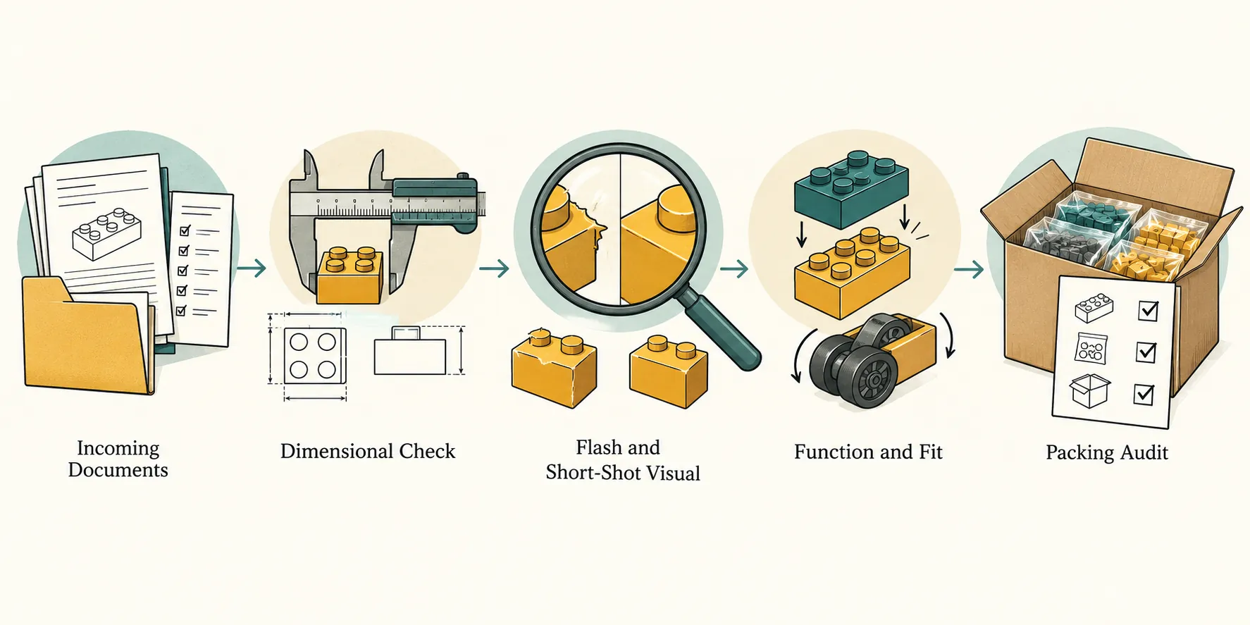 Explanatory diagram for Preparing a Freight-Ready Carton Sheet for bulk building sets