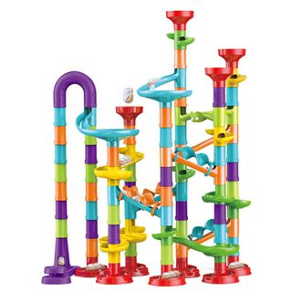 113PCS Marble Run DIY Educational Building Set